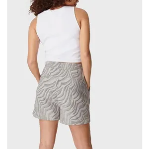 Sweaty Betty Essentials Shorts Light Grey Zebra Print‎ Size Small thumbnail 2