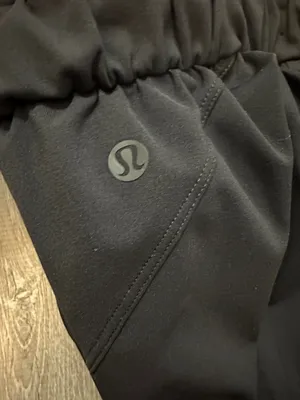 Lululemon Sz 2 Keep Moving High Rise Business Casual‎ Travel Black Jogger Pants thumbnail 8