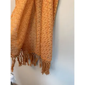 Ramy Brook Gaia Metallic Faux Wrap Maxi Skirt Coverup Size S retail $245 thumbnail 15