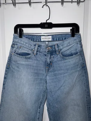 SLVRLAKE Low-Rise Wide-Leg Jeans thumbnail 2