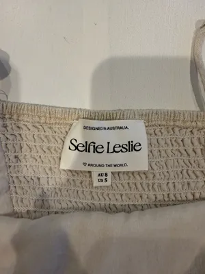 Selfie Leslie Embroidered Mini Dress thumbnail 3
