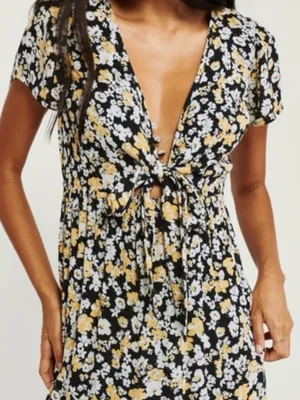Abercrombie & Fitch Floral dress thumbnail 4
