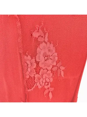 Lovers + Friends Blake Lace Ruffle Rose Pink Midi Dress Size XS Romantic Boho thumbnail 11