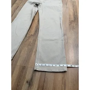 Abercrombie & Fitch The Baggy Low Rise Beige Jeans Women's 27/4R‎ thumbnail 10