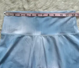 Leggings Motion Tight Athletic Frost Bite Blue White M thumbnail 10