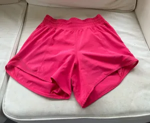 Pink Lululemon Hotty Hot Shorts  thumbnail 1