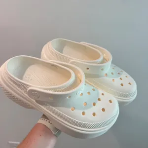 Crocs Stomp Clog Bone White Platform Lug Sole NWT W10 M8 thumbnail 2