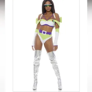 NEW Forplay To Infinity Buzz Lightyear Toy Story Costume Size Small Medium thumbnail 3