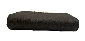 MICHAEL KORS Brown Signature Card Holder / Wallet thumbnail 3