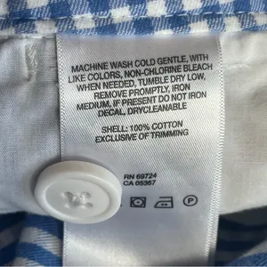 Columbia PFG Shorts Womens 14 Super Bonehead Gingham‎ Blue White Plaid Outdoor thumbnail 5