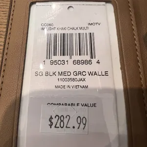 coach Medium Grace Wallet In Signature Canvas cc060 thumbnail 5