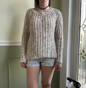 H&M Open Crochet Sweater thumbnail 3