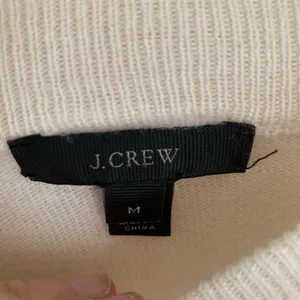 J. Crew crew pullover Cream ruffle sweater thumbnail 4