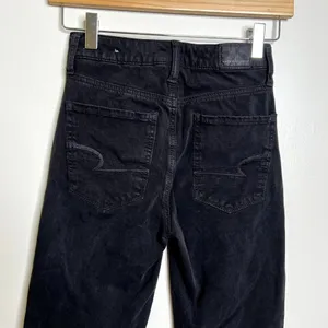 American Eagle Black High Waist Skinny Jeans thumbnail 4