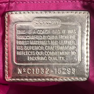 Coach Poppy Limited Edition Pop C Glam Tote Shoulder Bag thumbnail 4