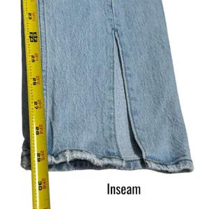 Abercrombie & Fitch 90s Straight Ultra‎ High Rise Denim Light Blue Capsule 6/28 thumbnail 11