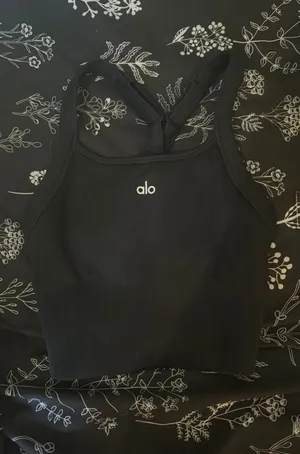 Black Alo Sports Yoga Bra thumbnail 1