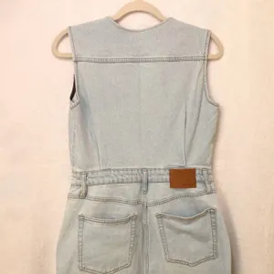 Unpublished Wyatt Twin Flame Denim Maxi Dress Size Medium thumbnail 4