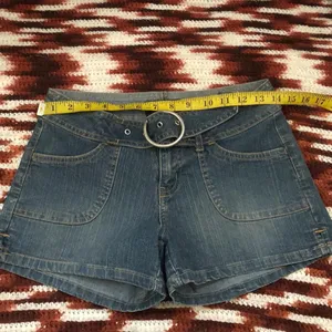 Y2K 2000s Grunge Micro Mini Baddie Hot Pants thumbnail 4