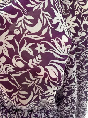 Maje Ronirique Maxi Dress Women's Purple midi‎ dress unicorn floral XL thumbnail 7