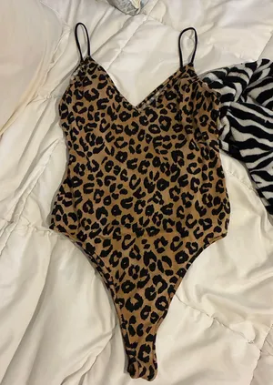 Forever 21 cheetah bodysuit  thumbnail 6