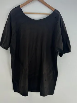 Prince Purple Rain Off The Shoulder Tee Black Size XXL thumbnail 7