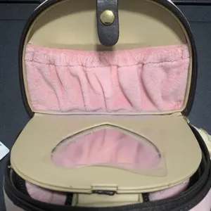 Juicy Couture Pam & Gela Pink Velour Travel Jewelry Case Bag New With Tags thumbnail 5