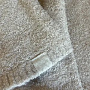 Barefoot Dreams Cozy Chic Lite Knit Beige Cardigan Sweater Waterfall Open Front thumbnail 5