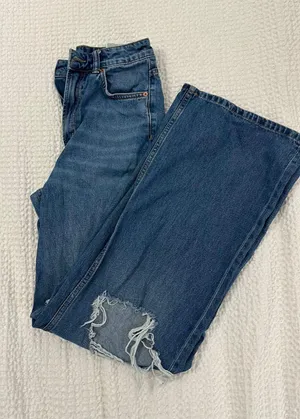 H&M High Waisted Jeans Wide Leg thumbnail 7