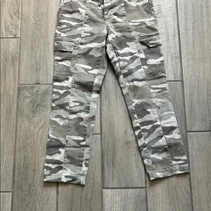 J. Crew Camouflage Pants in Green and Gray thumbnail 4