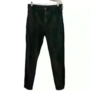 American Eagle Women's Black Skinny Jeans‎ Size 14 Long Stretch Mid Rise thumbnail 4