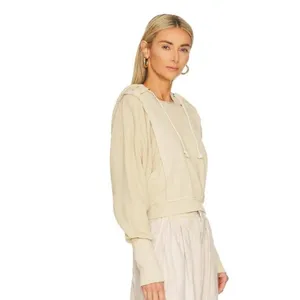 NWOT Free People Women's Love Letter Hoodie thumbnail 5