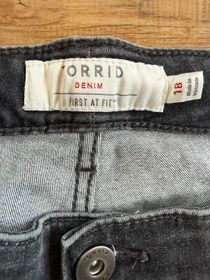 torrid Denim Shorts with Subtle Distress Size 18 thumbnail 4