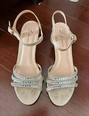 LLorraine Sparkly Heels thumbnail 1
