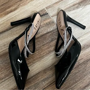 Unisa black pointy toed heels thumbnail 8