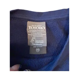 Her Universe Studio Ghibli My Neighbor Totoro Blue Colorblock Sweatshirt M thumbnail 2