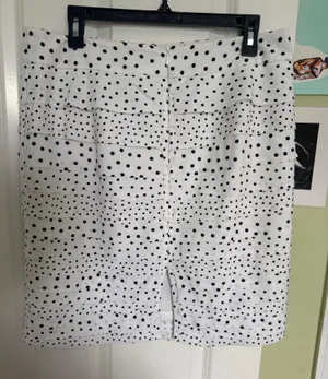 White House Black Market polka dot skirt thumbnail 3