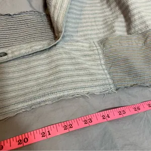 Free people we the free remade‎ patchwork dress shirt Sz XS thumbnail 6