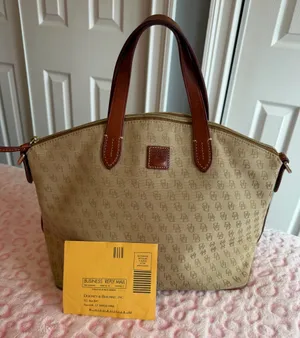 Dooney & Bourke Greta Satchel Beige Bag handbags Women's thumbnail 7