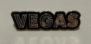 Starbucks Vegas Limited Edition Enamel Pin - Black and Gold Lettering thumbnail 1