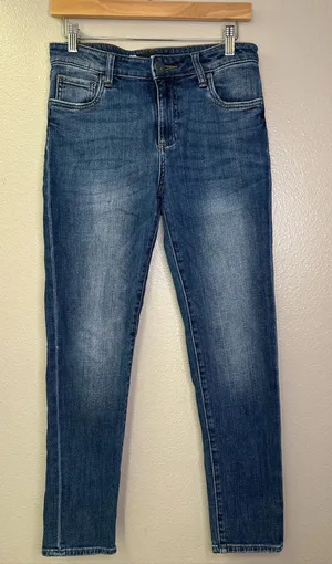 Kut From The Kloth Diana High Rise Cigarette Leg Skinny Jean Denim Vintage thumbnail 1