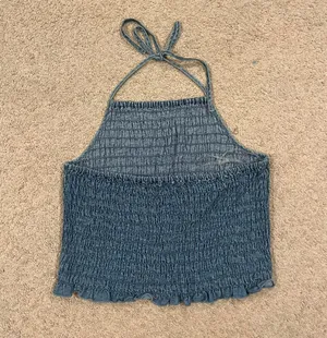 American Eagle Outfitters Denim Top thumbnail 3