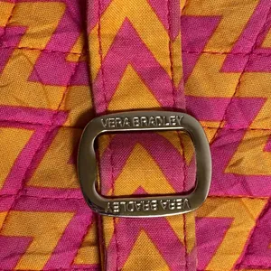 Vera Bradley‎ Quilted Adjustable Strap Hipster Ziggy Zag Crossbody Handbag thumbnail 10