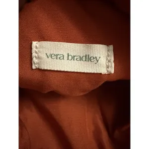 Vera Bradley Camera‎ Crossbody Bag Purse Lightweight Burnt Orange Manor Paisley thumbnail 6