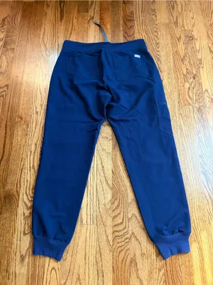 FIGS Technical Collection Scrub Jogger Pants | Women’s Small Petite | Navy Blue thumbnail 2