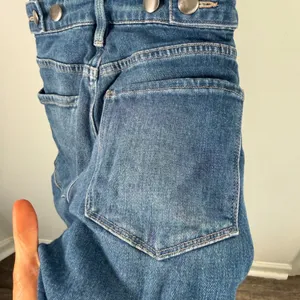 FRAME Le Slender Jumpsuit Leeson Denim Slim Fit Western Americana READ Womens XS thumbnail 5