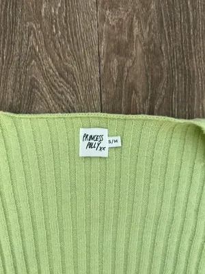 Cropped Knit Long Sleeve thumbnail 3