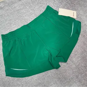 Lululemon Hotty Hot High Rise Athletic Short in Kelly Green Size 12 NWT thumbnail 6