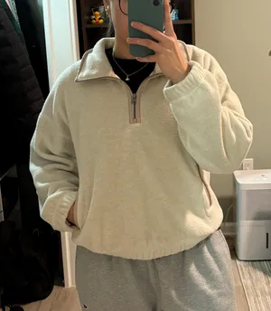 Abercrombie Quarter Zip Fleece thumbnail 1