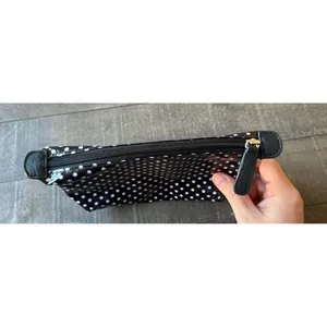 Duluth Trading Company black white polka dot travel bag‎ 8"x5" thumbnail 6